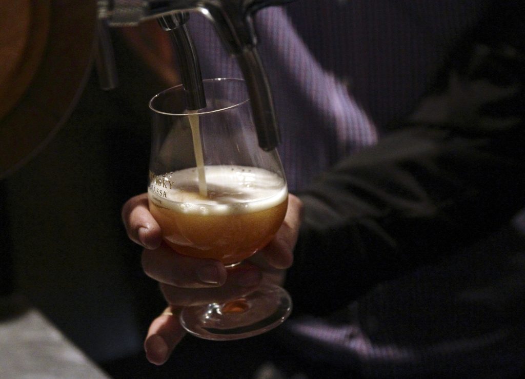 En öl- & whiskymässa 2016